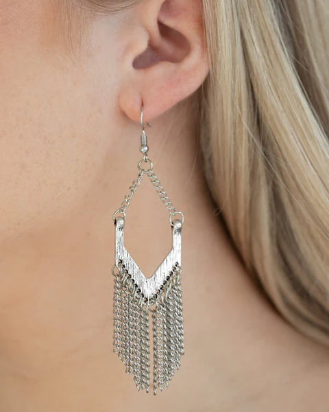 Unchained Fashion ~ Silver Earrings