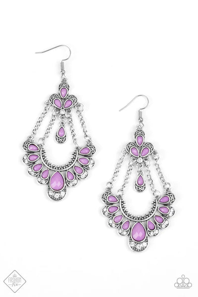 Unique Chic ~ Purple Earrings