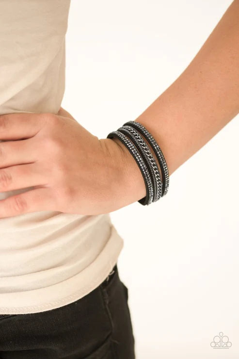 Unstoppable ~ Black Urban Bracelet