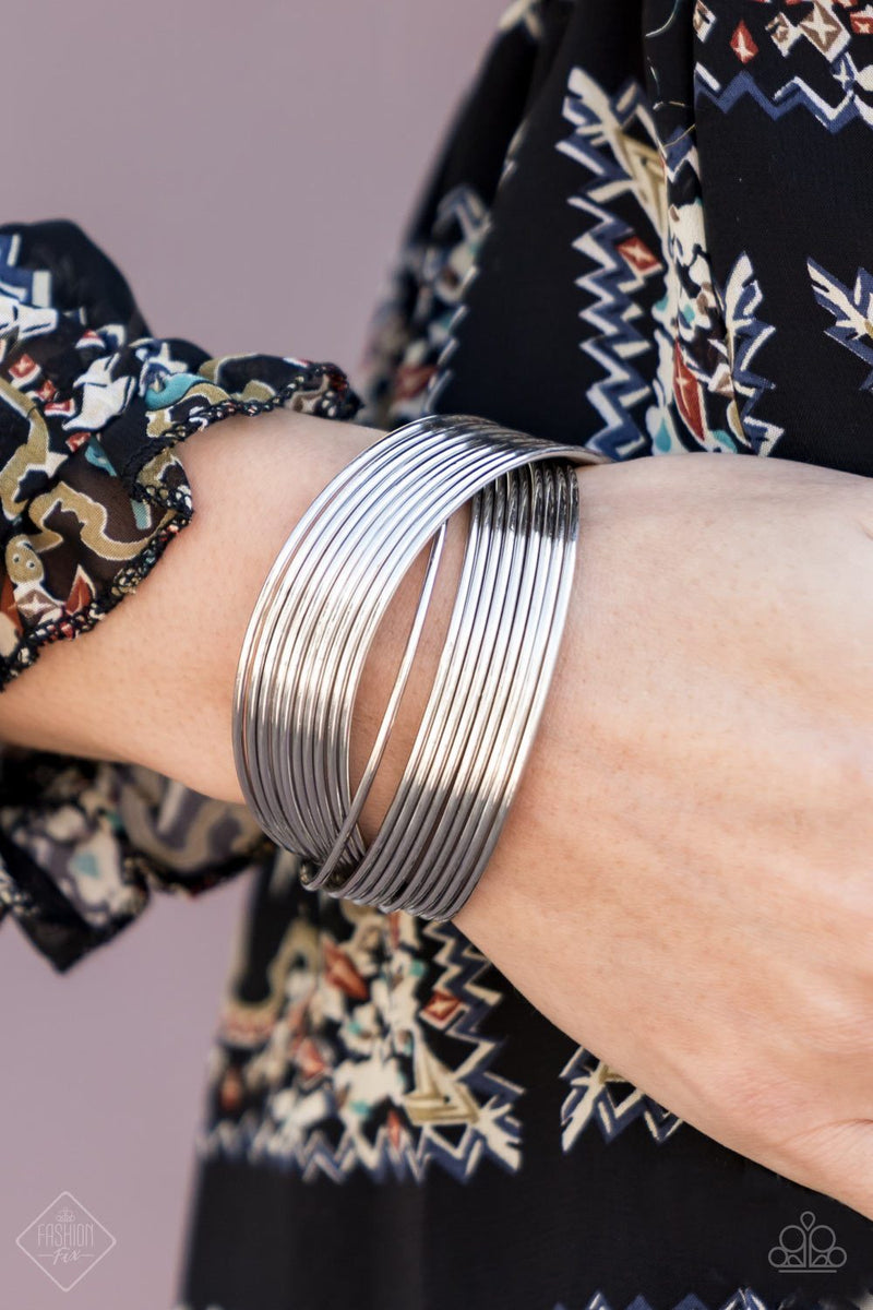 Urban Glam ~ Silver Bracelet