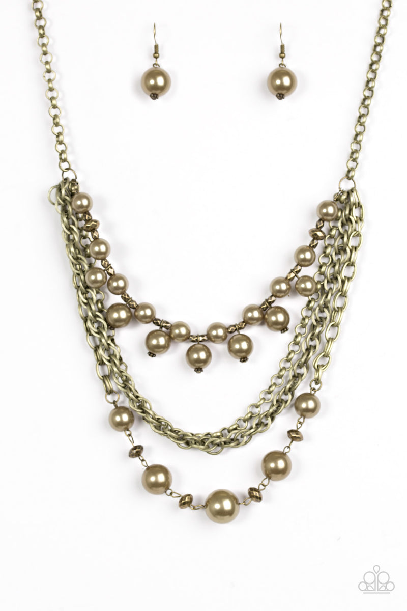 Urban Riches ~ Brass Necklace