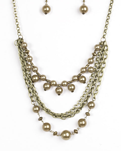 Urban Riches ~ Brass Necklace