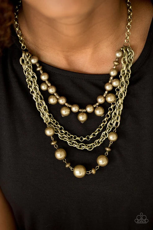 Urban Riches ~ Brass Necklace