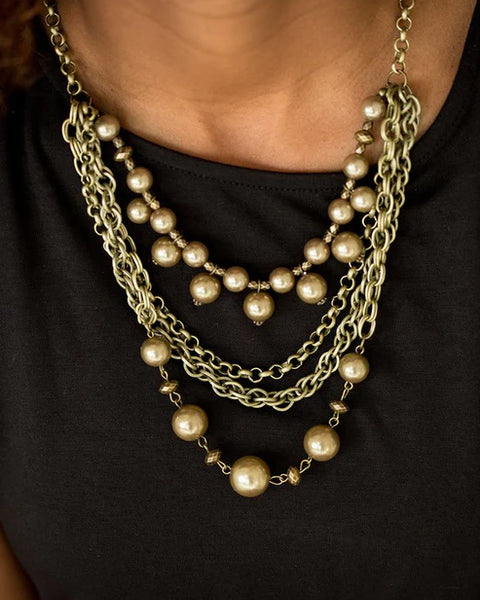 Urban Riches ~ Brass Necklace