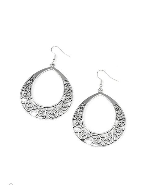 Vineyard Venture ~ Silver Earrings