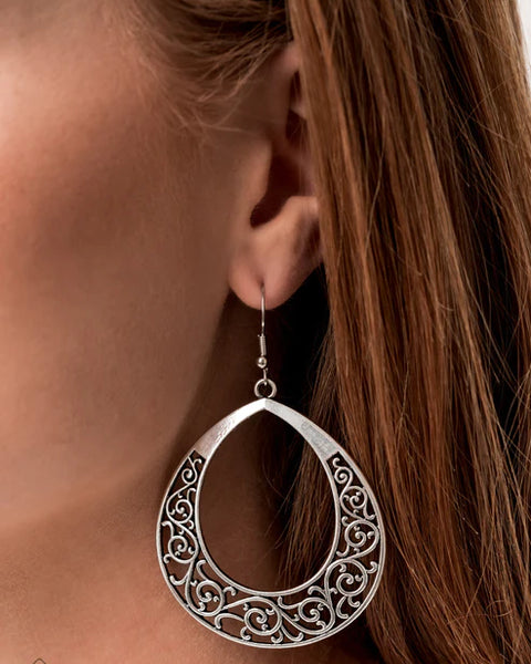 Vineyard Venture ~ Silver Earrings