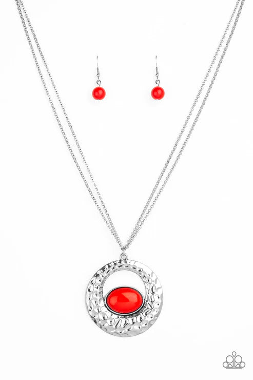 Viva Vivacious ~ Red Necklace