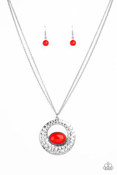 Viva Vivacious ~ Red Necklace