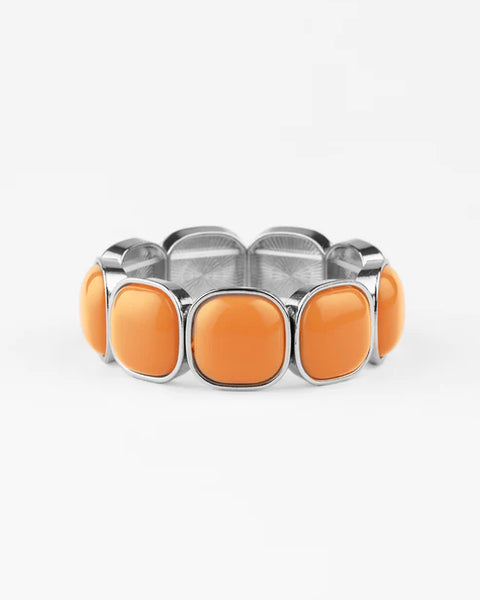 Vivacious Volume ~ Orange Bracelet