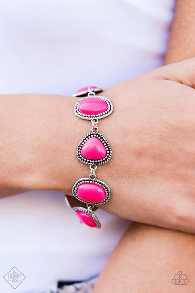 Vividly Vixen ~ Pink Bracelet