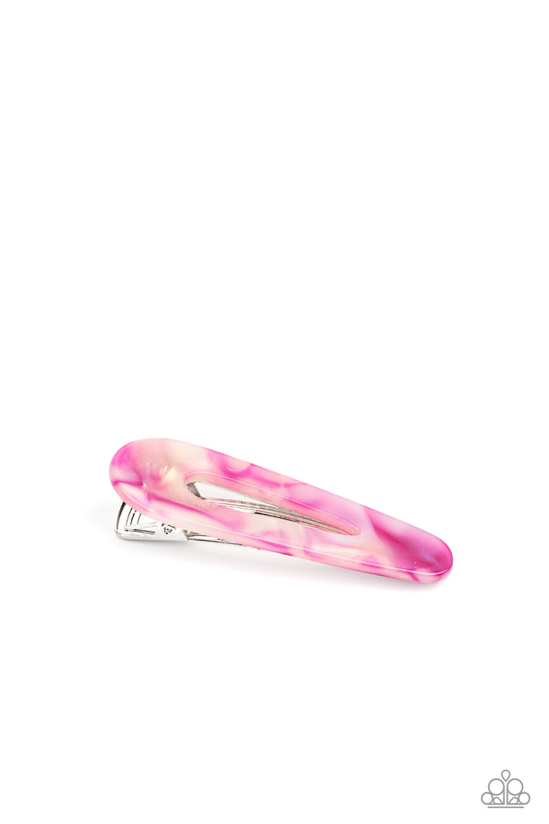 Walking On HAIR ~ Pink Hair Clips