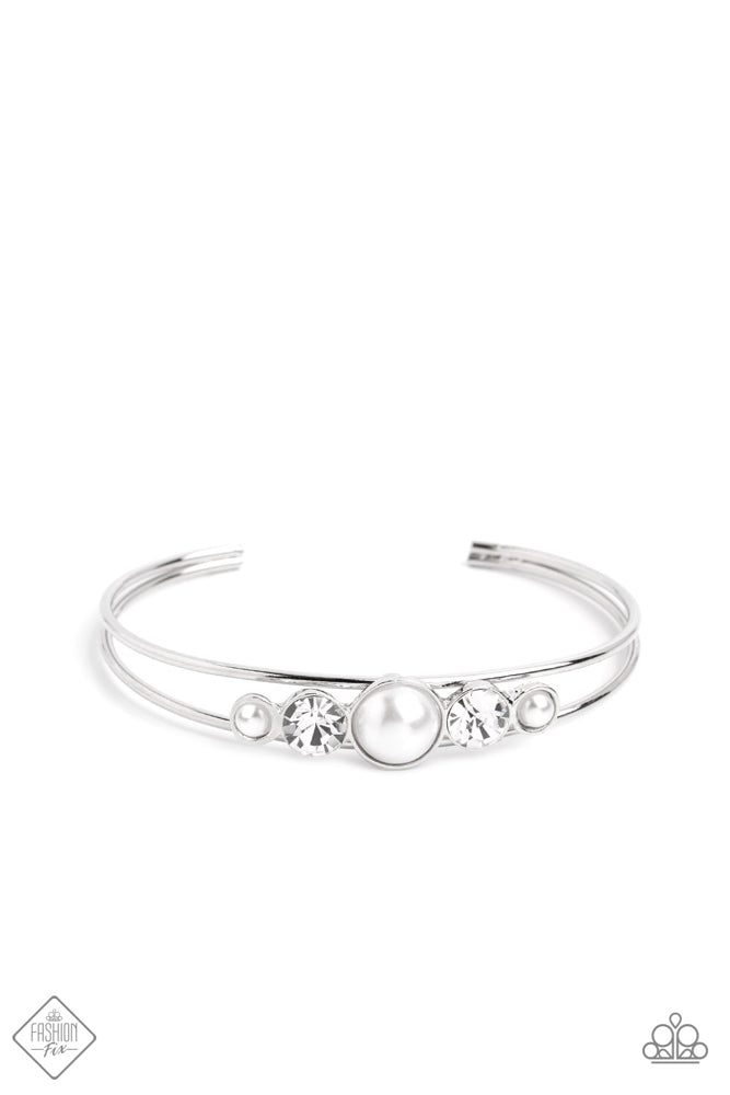 Wedding Waltz ~ White Bracelet