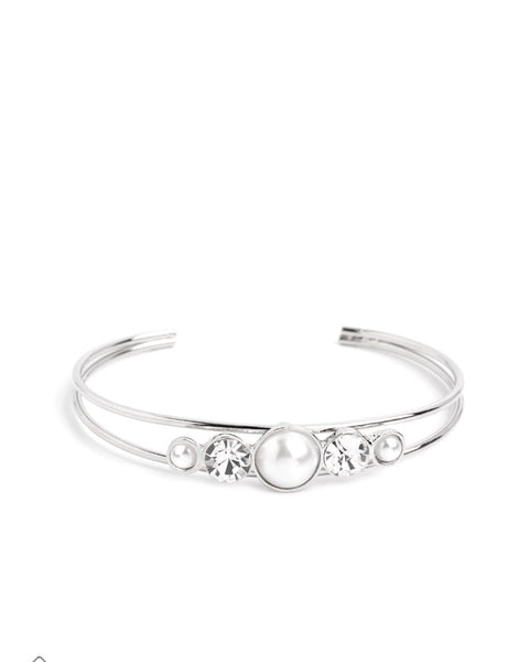 Wedding Waltz ~ White Bracelet