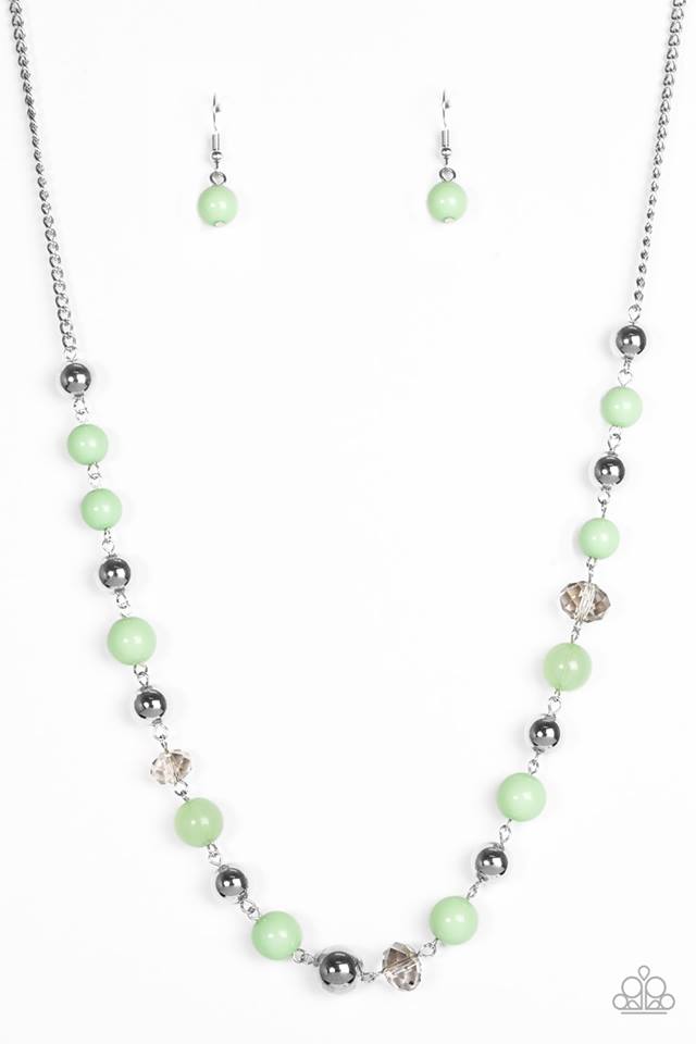 Weekend Getaway ~ Green Necklace