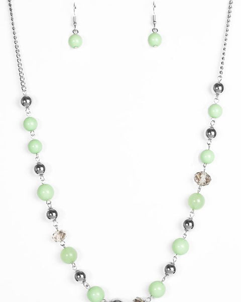 Weekend Getaway ~ Green Necklace