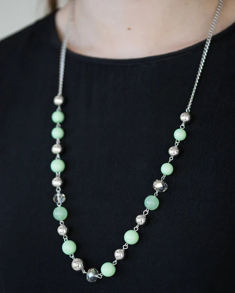 Weekend Getaway ~ Green Necklace