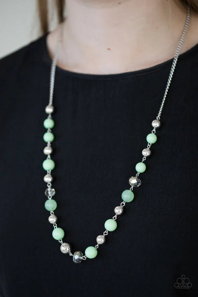 Weekend Getaway ~ Green Necklace