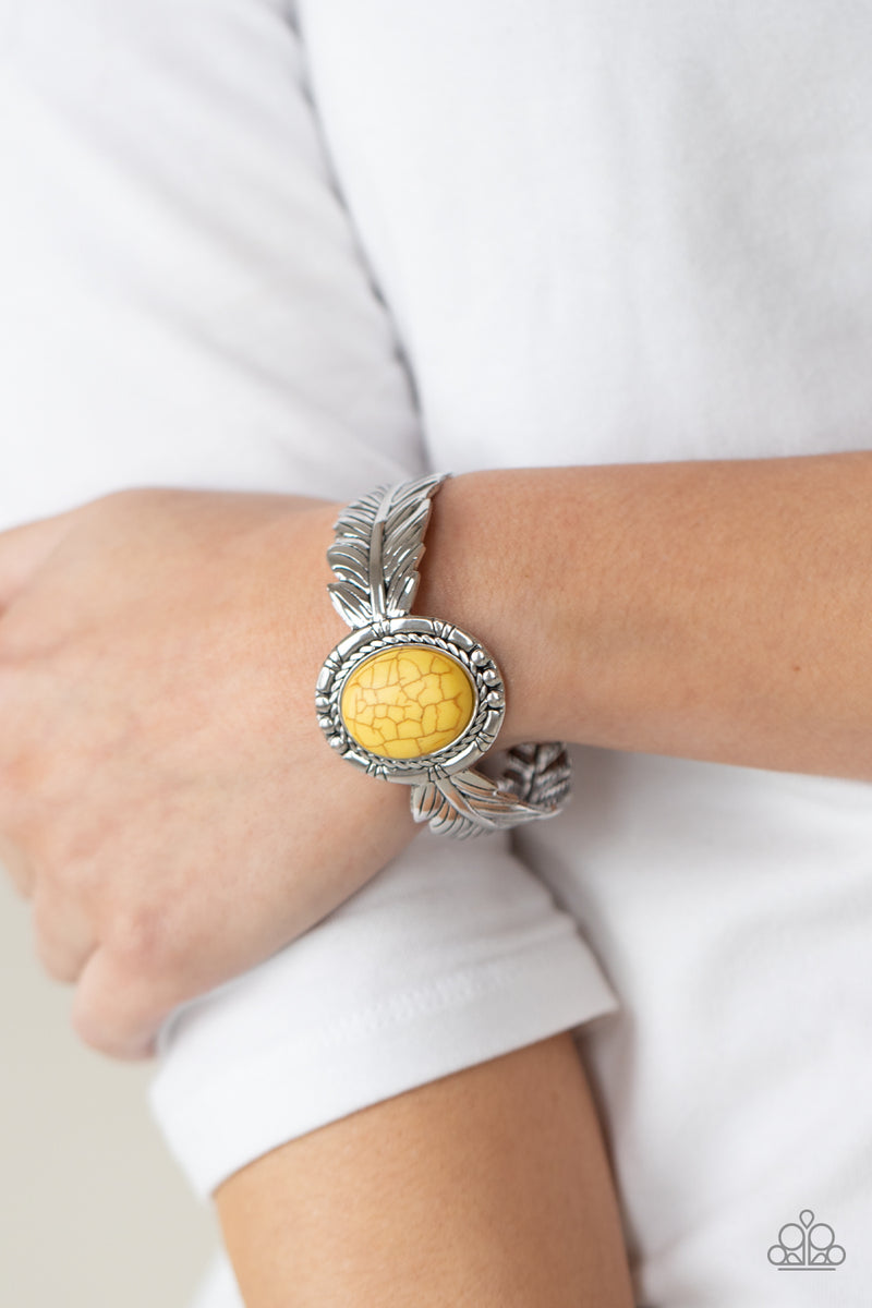 Western Wings ~ Yellow Bracelet