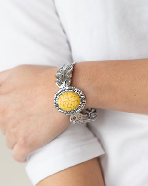 Western Wings ~ Yellow Bracelet