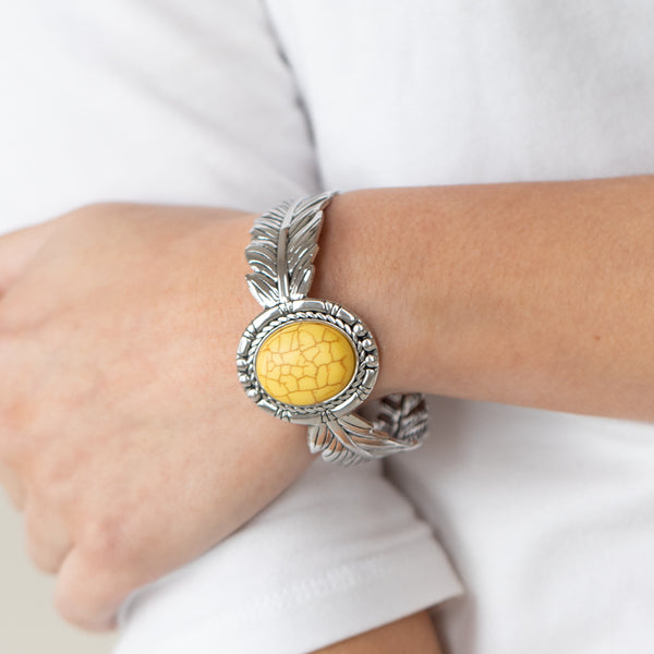 Western Wings ~ Yellow Bracelet