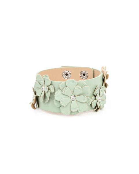 What Do You Pro-Posies ~ Green Bracelet