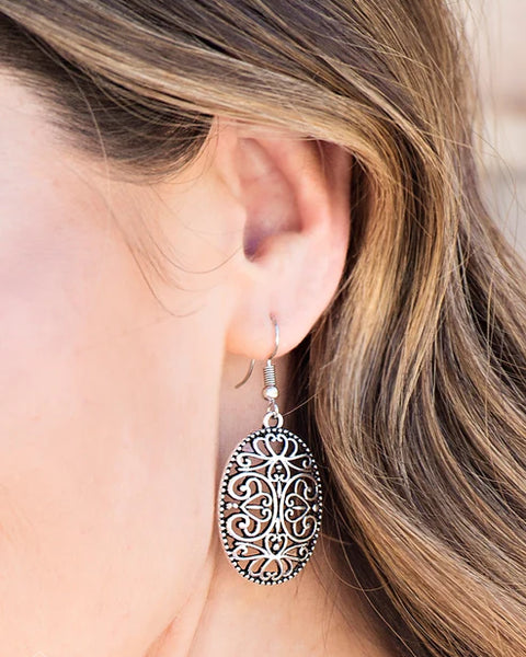 Wistfully Whimsical ~ Silver Earrings