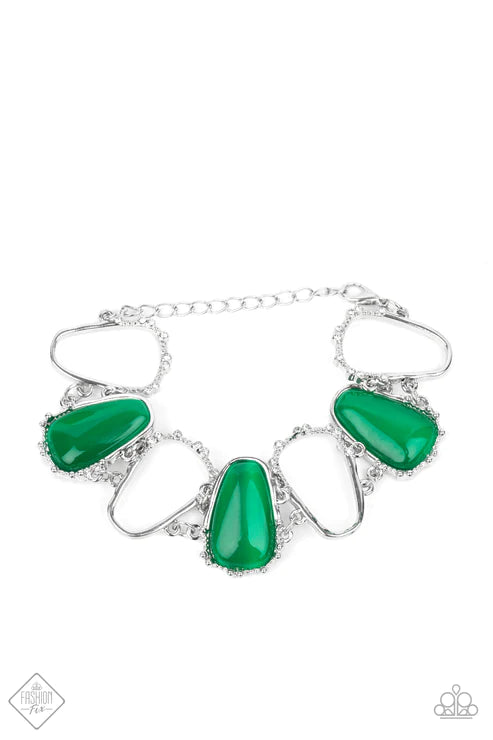 Yacht Club Couture ~ Green Bracelet