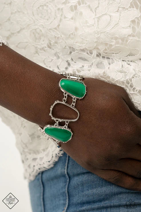 Yacht Club Couture ~ Green Bracelet