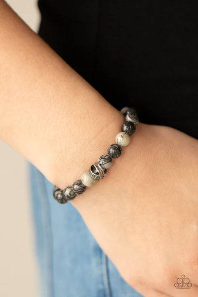 Zen Commandments ~ Black Bracelet