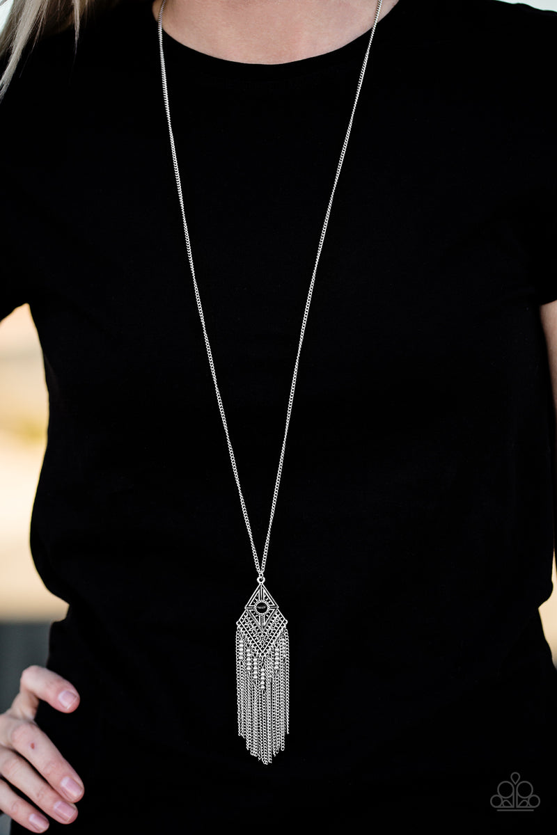 The Adventure Begins ~ Black Long Necklace