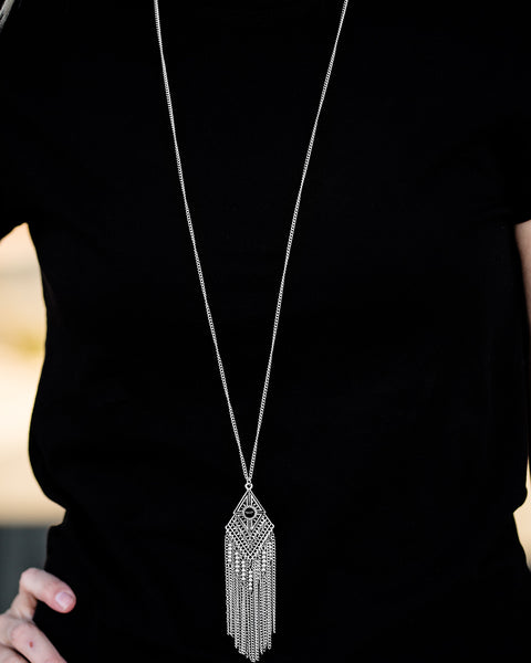 The Adventure Begins ~ Black Long Necklace