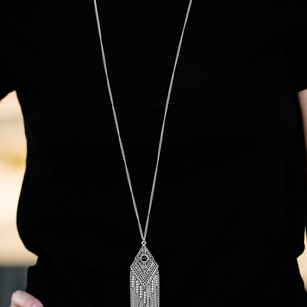 The Adventure Begins ~ Black Long Necklace