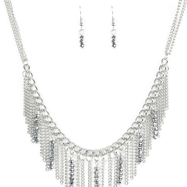 Metro Jungle ~ Silver Necklace