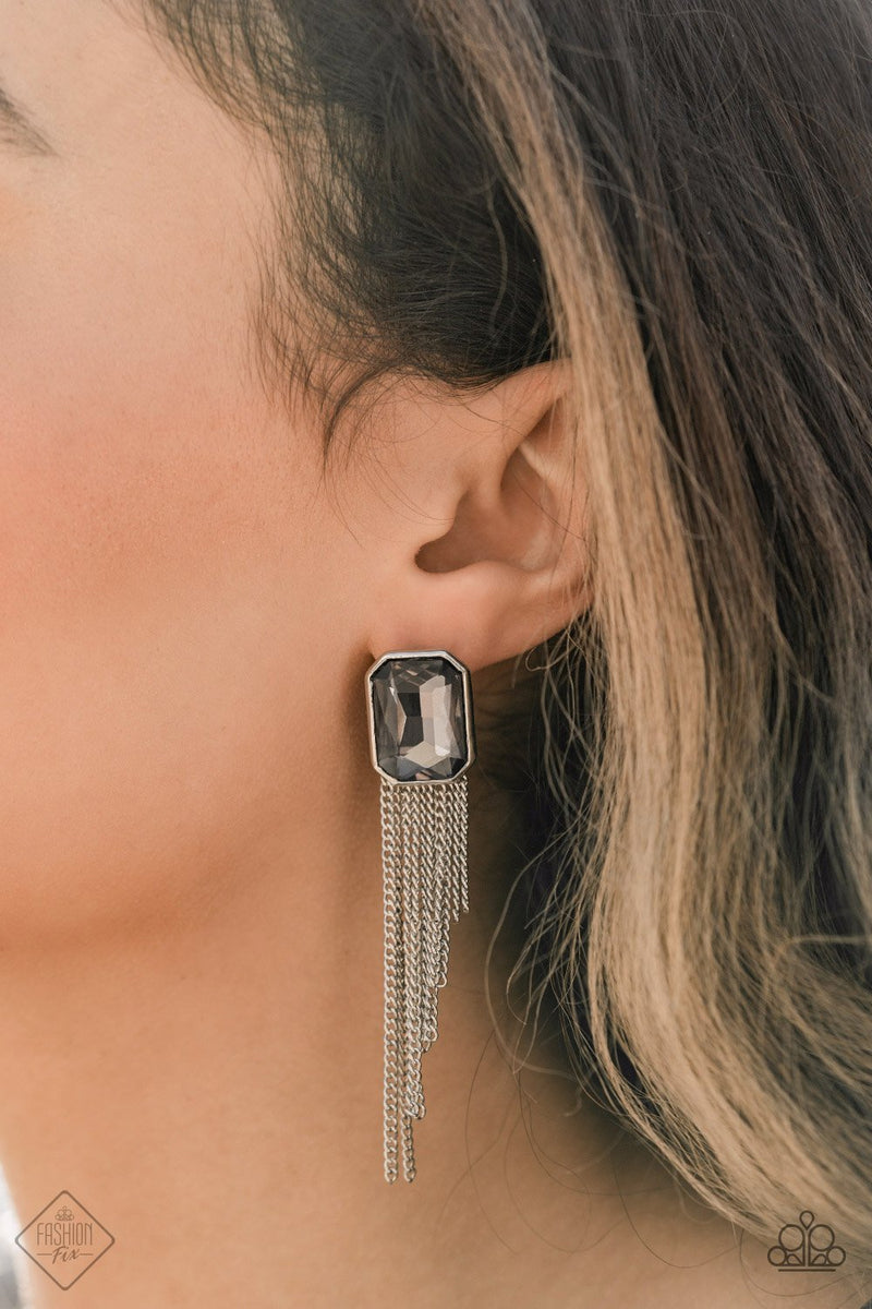 Save For A REIGNY Day ~ Silver Earrings