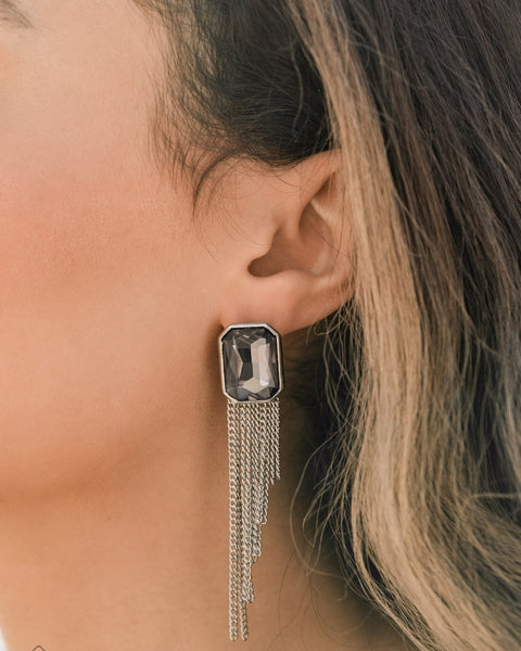 Save For A REIGNY Day ~ Silver Earrings