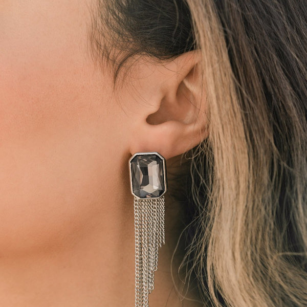 Save For A REIGNY Day ~ Silver Earrings