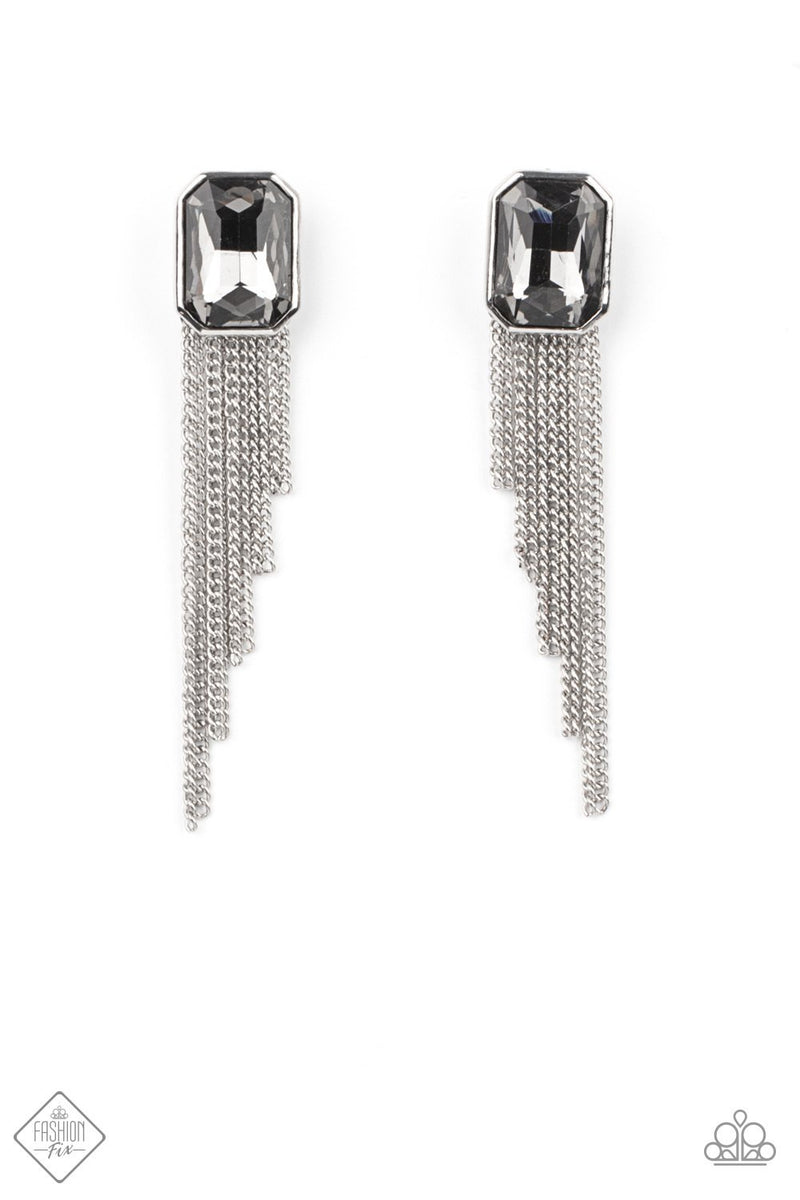 Save For A REIGNY Day ~ Silver Earrings