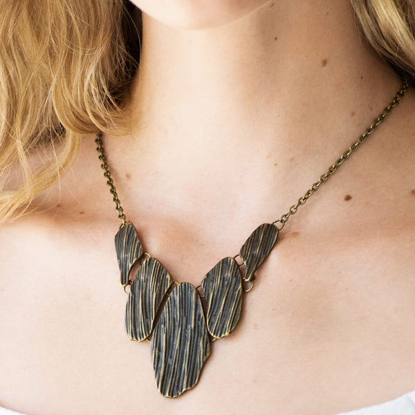 A New Discovery ~ Brass Necklace