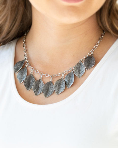 A True Be-LEAF-er ~ Silver Necklace
