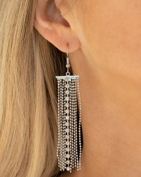 Another Day, Another Drama ~ White Earrings