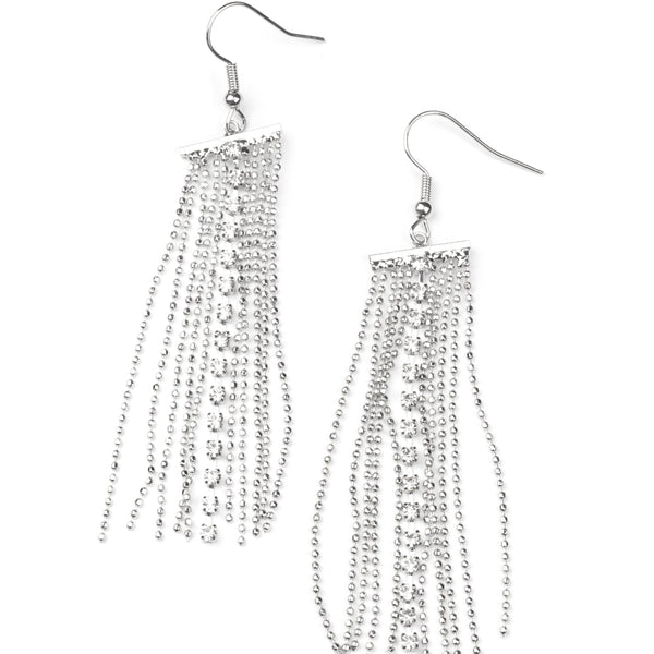 Another Day, Another Drama ~ White Earrings