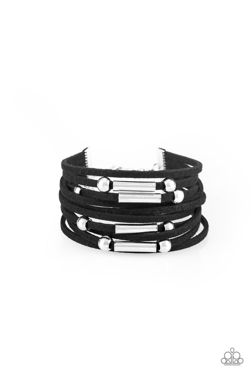 Back To Backpacker ~ Black Bracelet