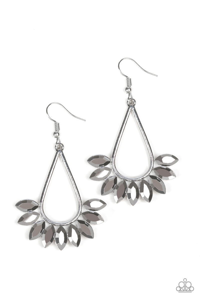 Be On Guard ~ Silver Earrings