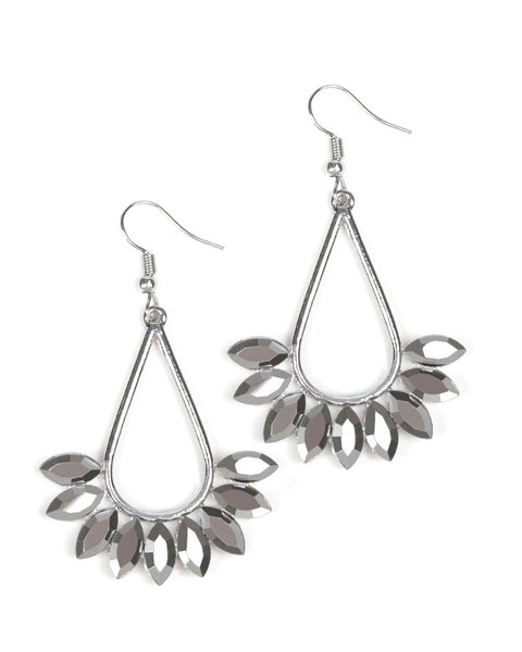 Be On Guard ~ Silver Earrings
