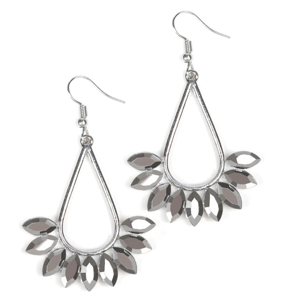 Be On Guard ~ Silver Earrings