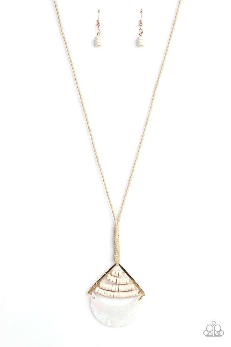 Beach Beam ~ Gold Necklace