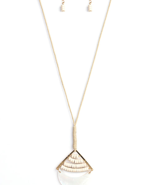 Beach Beam ~ Gold Necklace