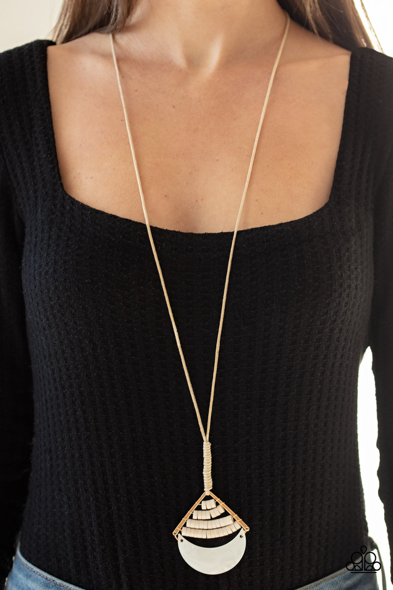 Beach Beam ~ Gold Necklace