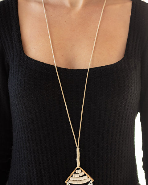 Beach Beam ~ Gold Necklace