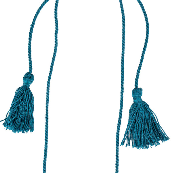 Between You And Macrame ~ Blue Necklace